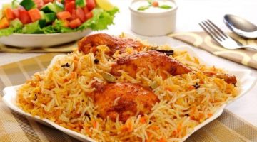 كيفية عمل الكبسة السعودي بالدجاج و الأرز البسمتى