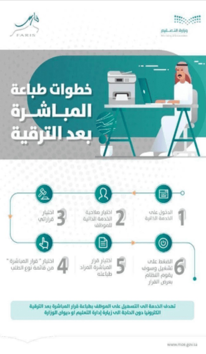 أسماء المترقين بوزارة التعليم