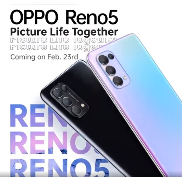 سعر ومواصفات OPPO Reno 5 الجيل الخامس وموعد إطلاق الهاتف