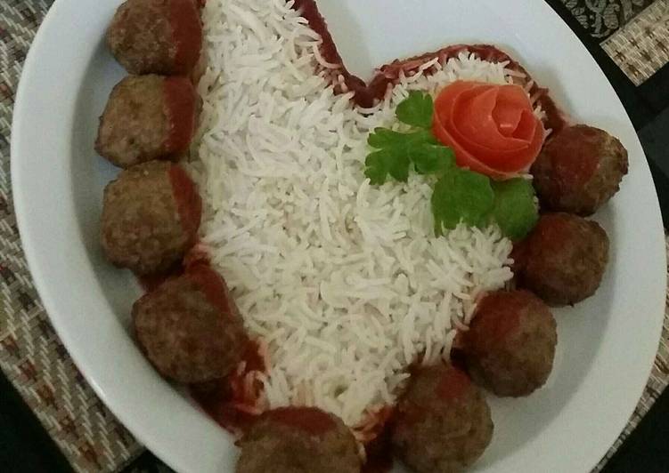طريقة عمل كفتة الأرز الشهية في المنزل بصورة رائعة ورهيبة في المنزل