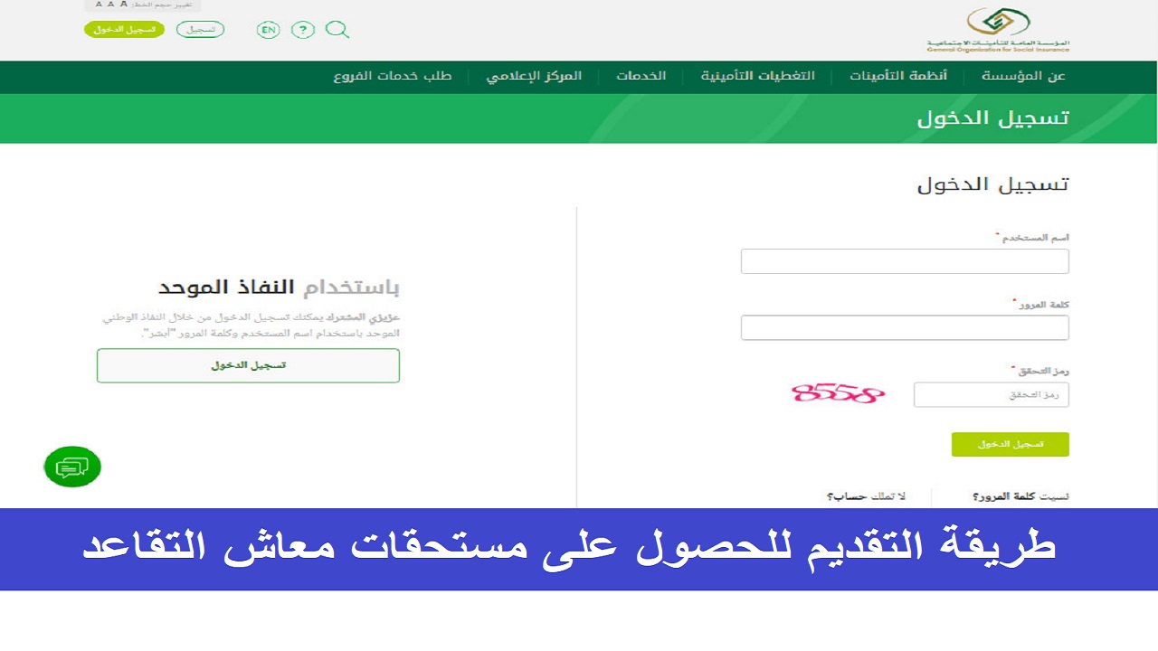 طريقة التقديم للحصول على مستحقات معاش التقاعد