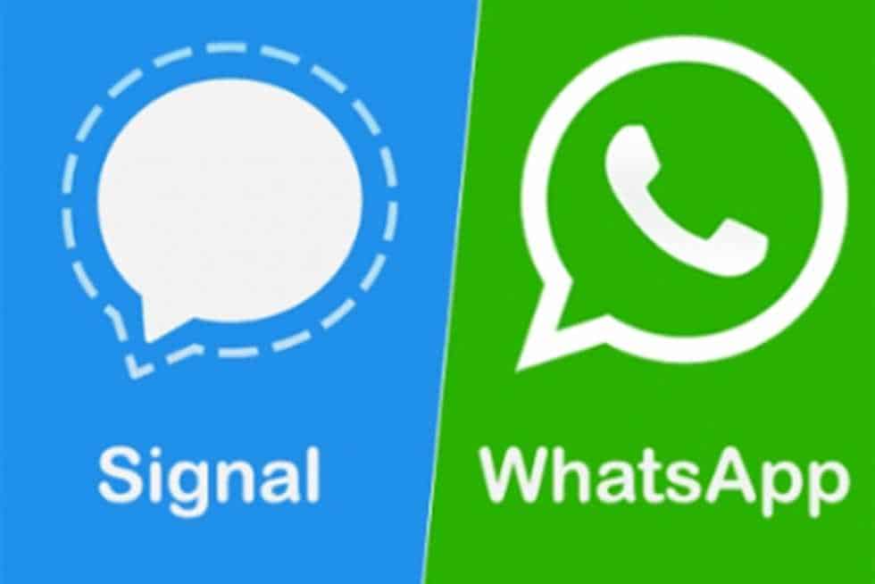 الفرق بين واتساب whatsapp وسيجنا