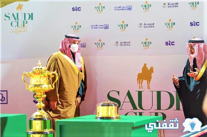 ولي العهد السعودي يتوج فوز الجواد مشرف