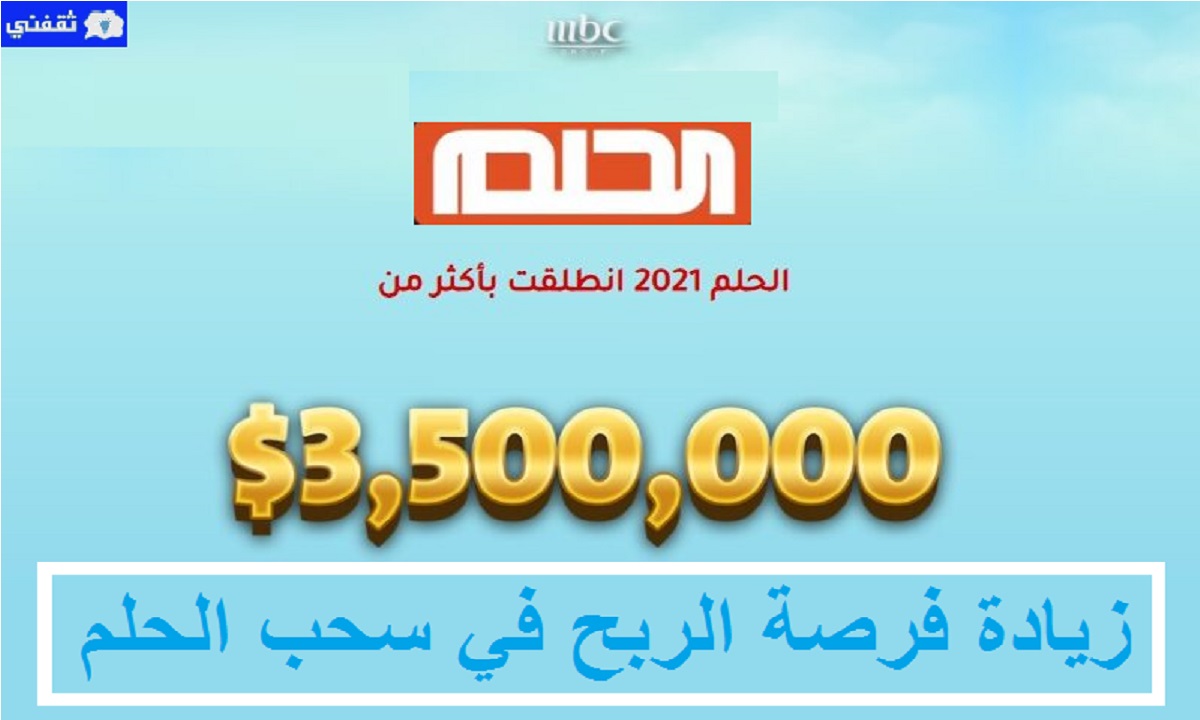 الاشتراك في مسابقة الحلم 2021