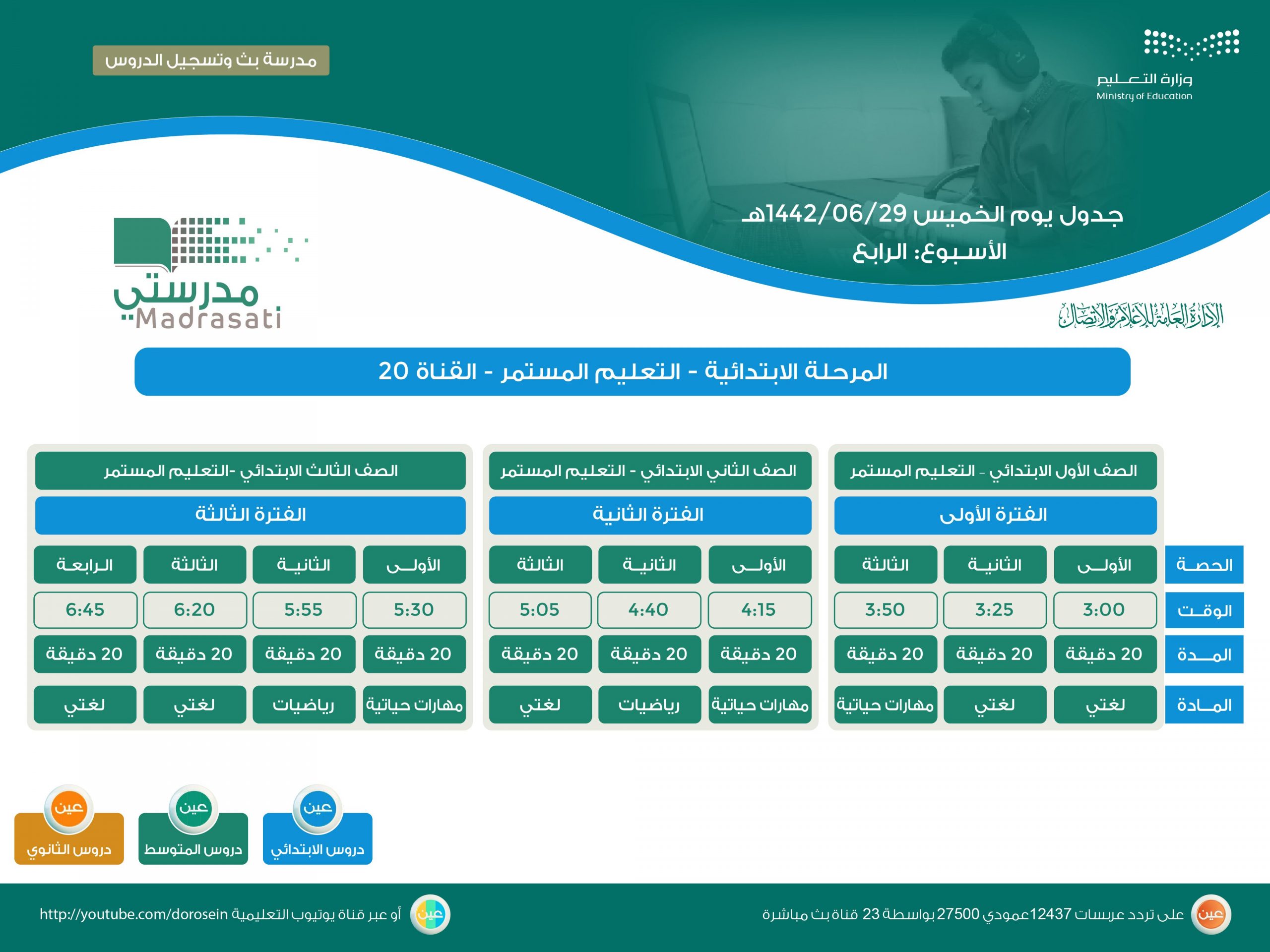 رابط منصة مدرستي التعليمية منصتي
