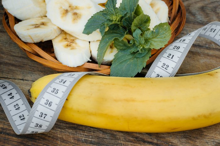 الموز وزيادة الوزن