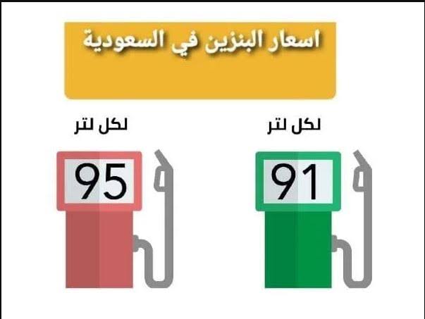 أسعار بنزين شهر مارس في السعودية