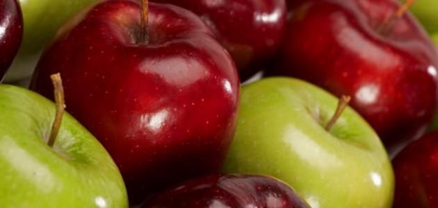 اهم فوائد التفاح وتقليل من خطر الأمراض الكثيرة والعناصر الغذائية للتفاح