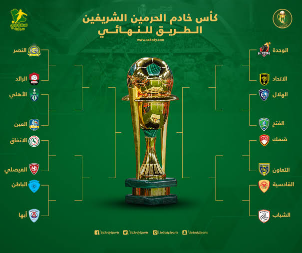 موعد نهائي كأس خادم الحرمين 1442 والفرق المشاركة ثقفني