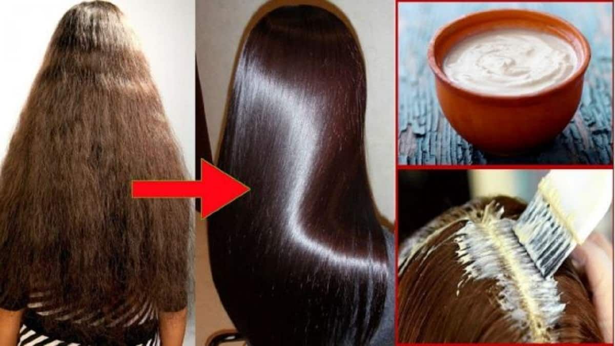 وصفة الكيراتين الطبيعي لتنعيم الشعر