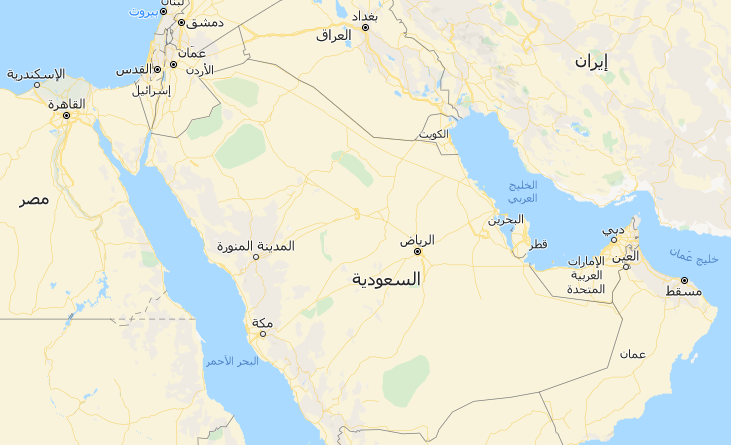 كم مساحة السعودية وعدد سكانها