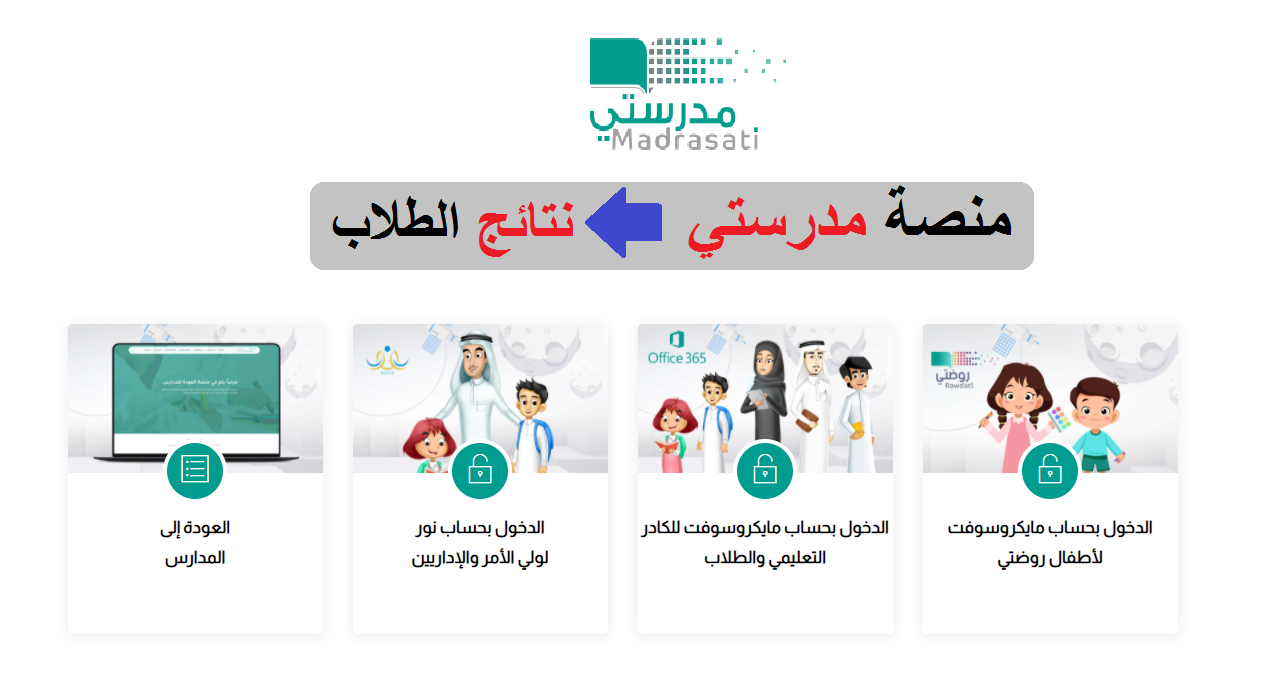 منصة مدرستي نتائج الاختبارات madrasati.sa طريقة استخراج شهادات الطلاب 1443