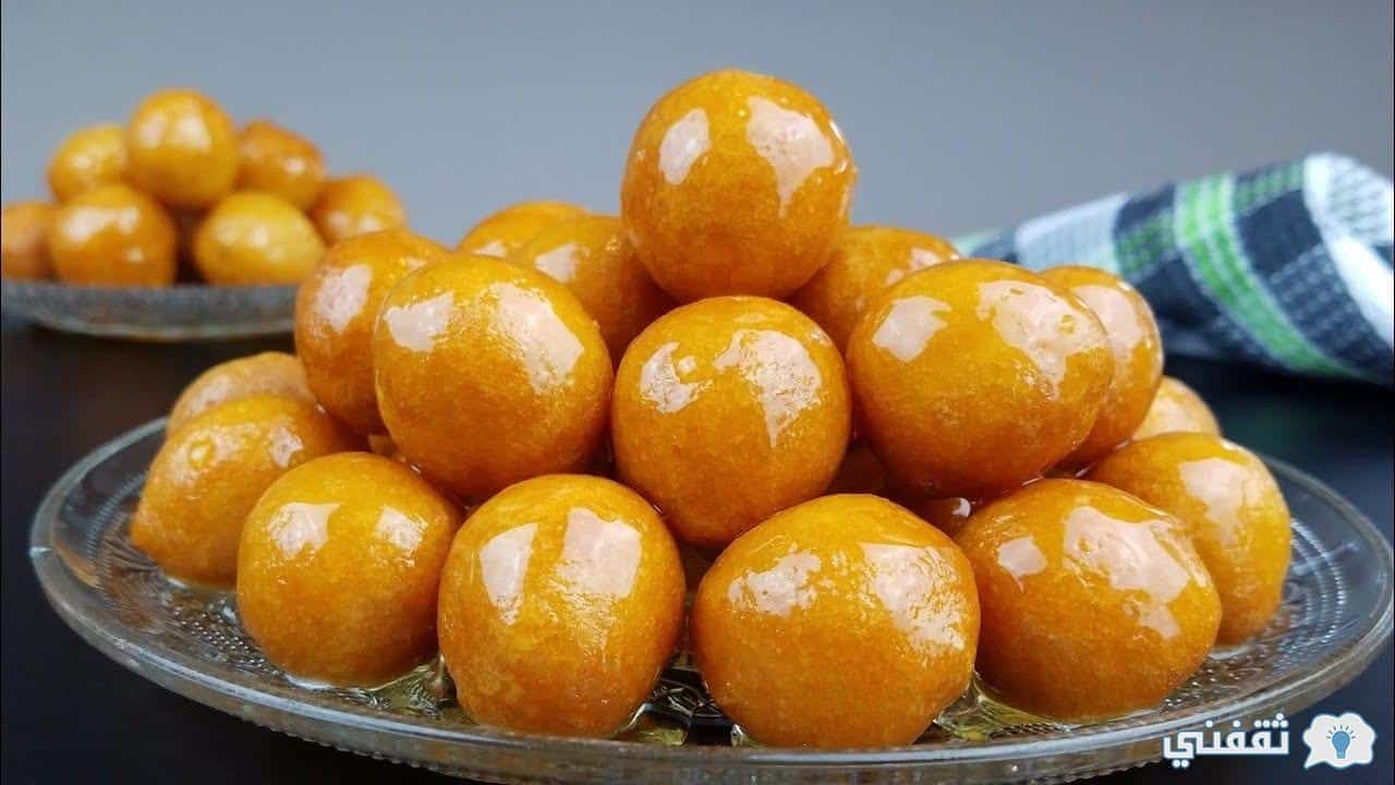 اللقيمات السعودي بالقرفة