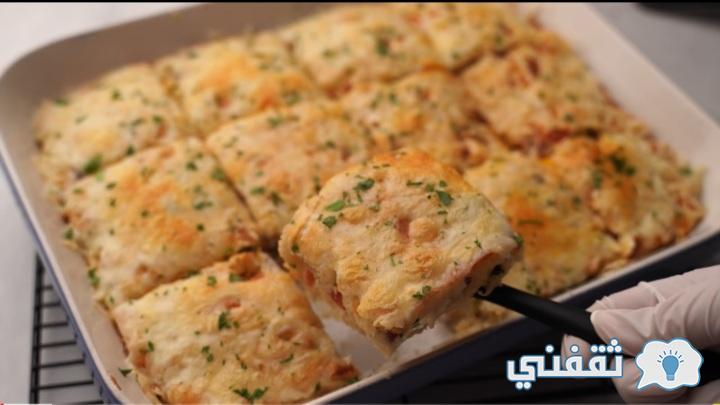طريقة-تحضير-صينية-بطاطس-بالخضار-للعشاء