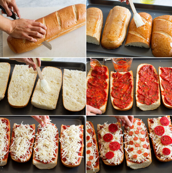  طريقة عمل البيتزا الفرنسية والخبز الفرنسي في المنزل بخطوات سريعة وسهلة للغاية