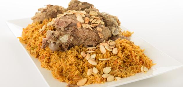 طريقة كبسة اللحم الحاشي