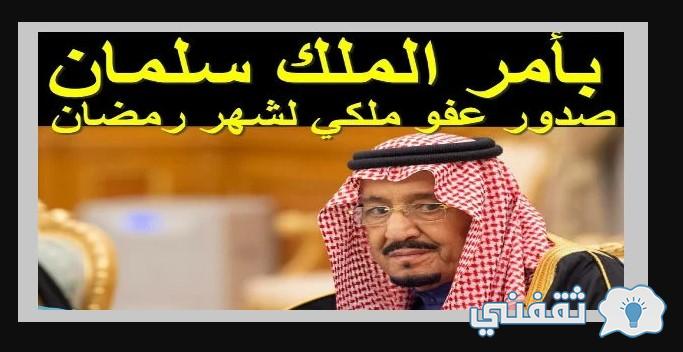 العفو الملكي السعودي الجديد