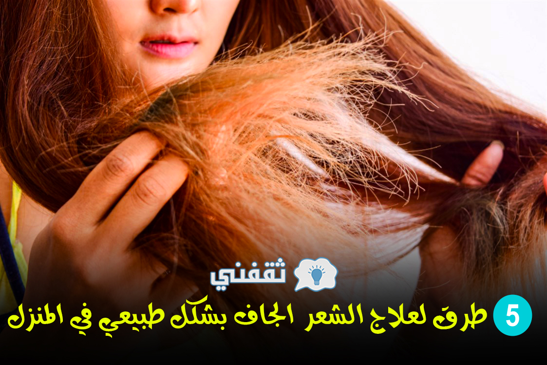 5 طرق لعلاج الشعر الجاف بشكل طبيعي في المنزل