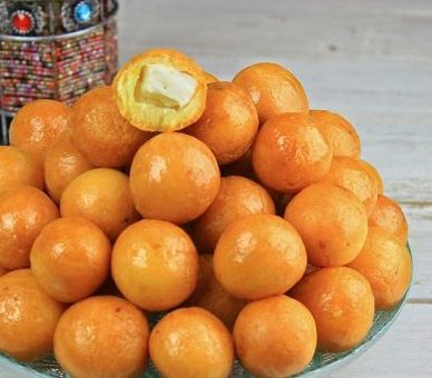 كيفية تحضير لقمة القاضي بالجبن الكريمي
