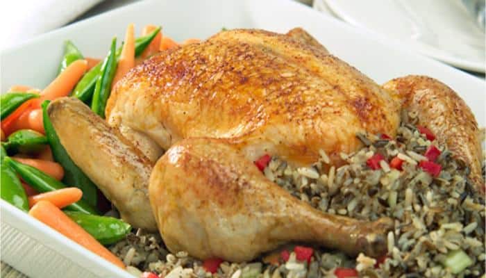 جربي وصفة الدجاج المحشي بالأرز في مطبخك لألذ وأطيب مذاق على السفرة