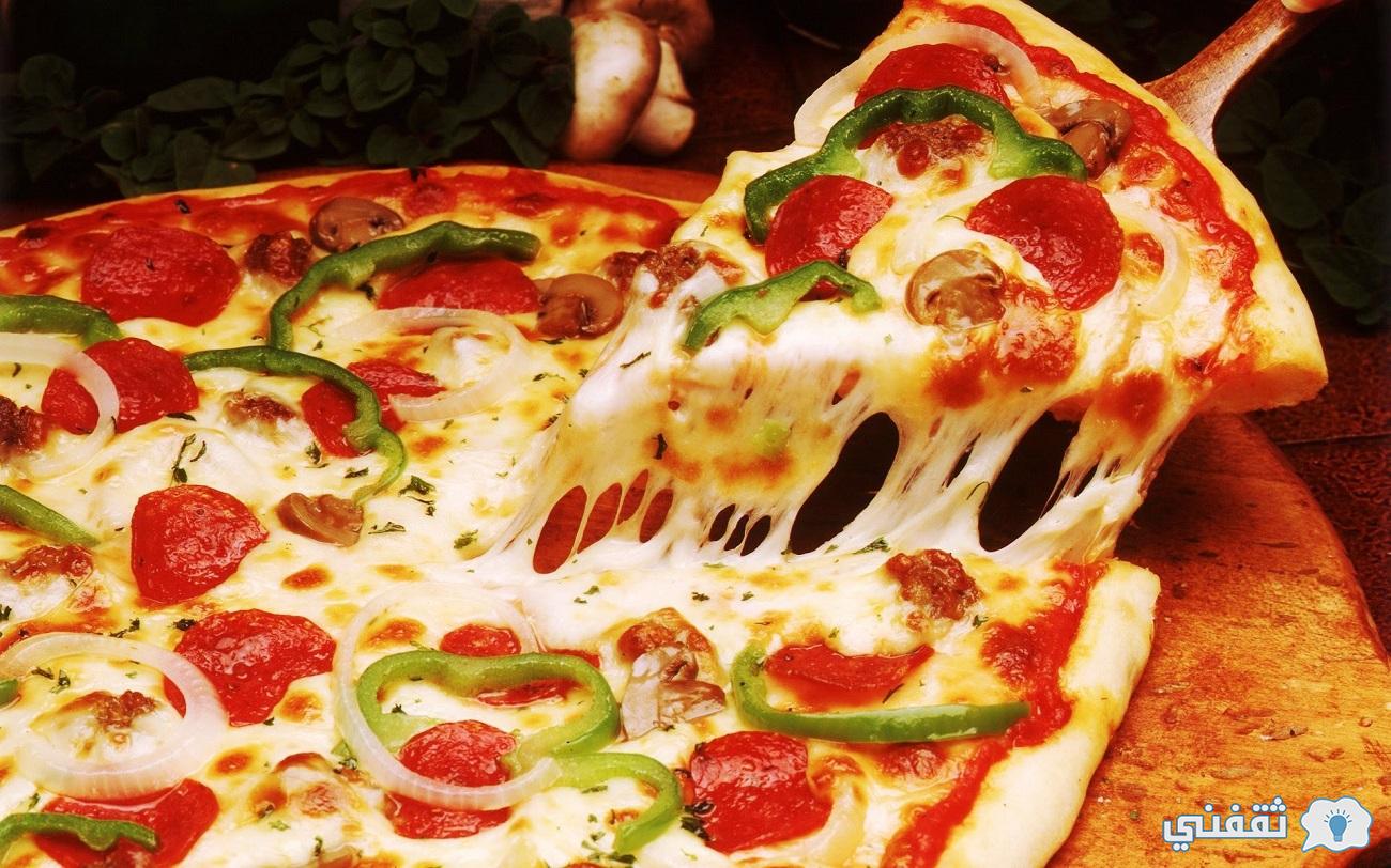 طريقة عمل البيتزا pizza
