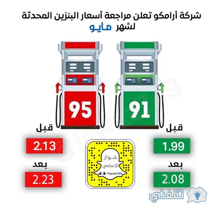 سعر البنزين الجديد في السعودية اليوم تحديثات ارتفاع اسعار جديد الآن