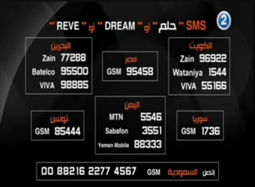 أسم الفائز مسابقة الحلم