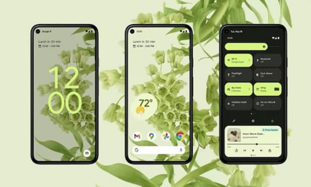 تصميم Android 12 الجديد كبير وجريء وممتع وغير تقليدي ومحبوب تمامًا. (الصورة: جوجل)