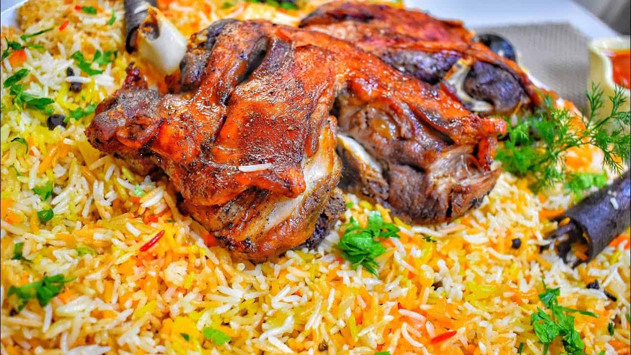طريقة المندي في البرميل
