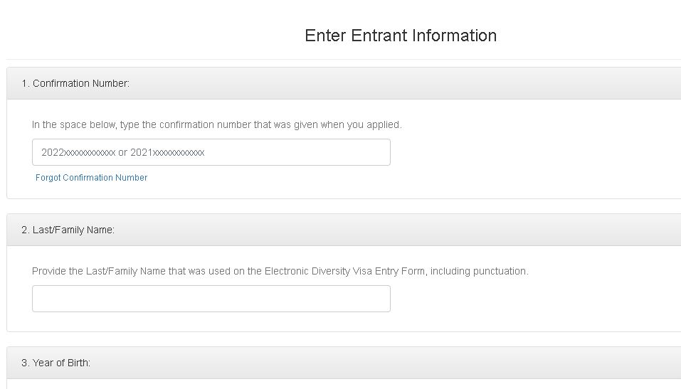 رابط نتيجة الهجرة العشوائية لأمريكا 2021 أسماء الفائزين اللوتري الأمريكي 2022DV lottery check status