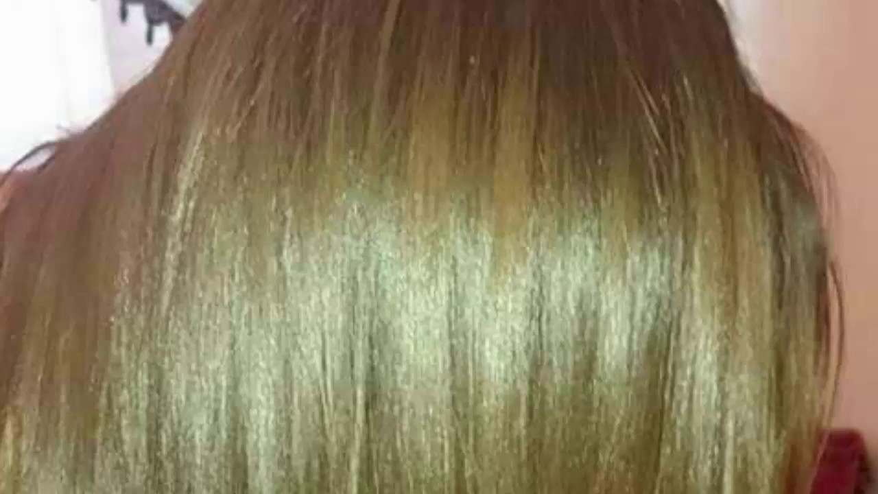 صبغ الشعر باللون الزيتوني بمكونات طبيعية