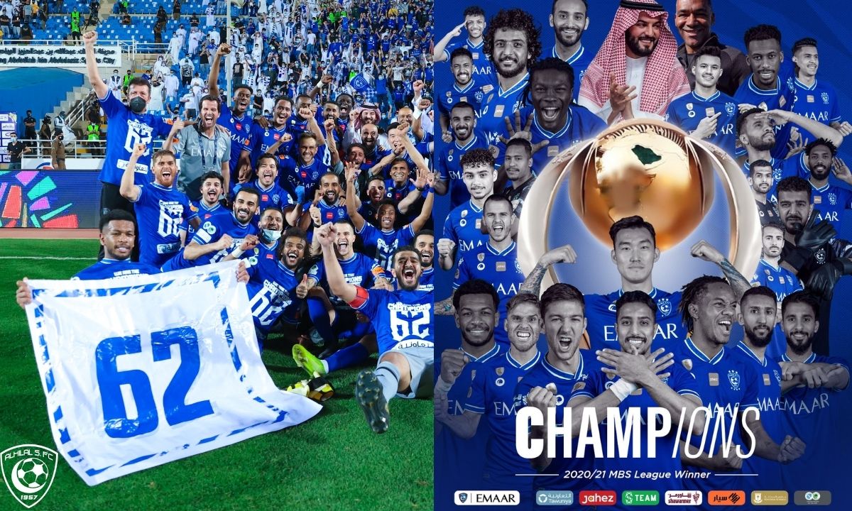 الهلال يفوز ضد التعاون ويتوج بالدوري السعودي للمرة السابعة عشرة في تاريخه