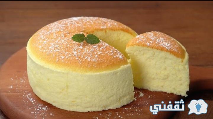 طريقة-تحضير-كيكة-الزبادي-الاسفنجية