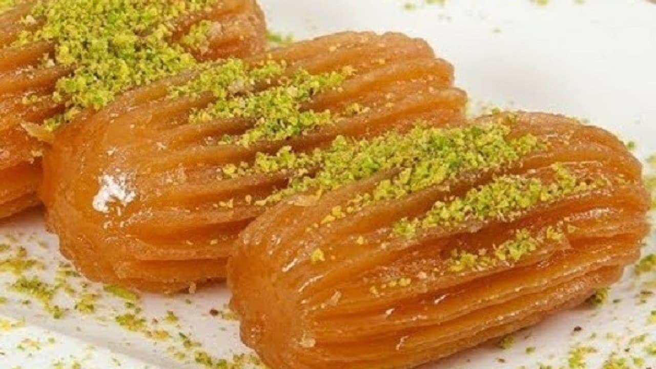 اسرار عمل بلح الشام التركي المقرمش