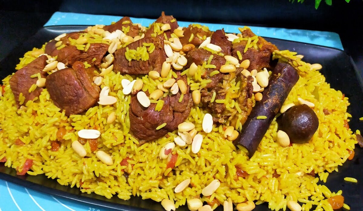 طريقة تحضير الكبسة السعودي باللحمة