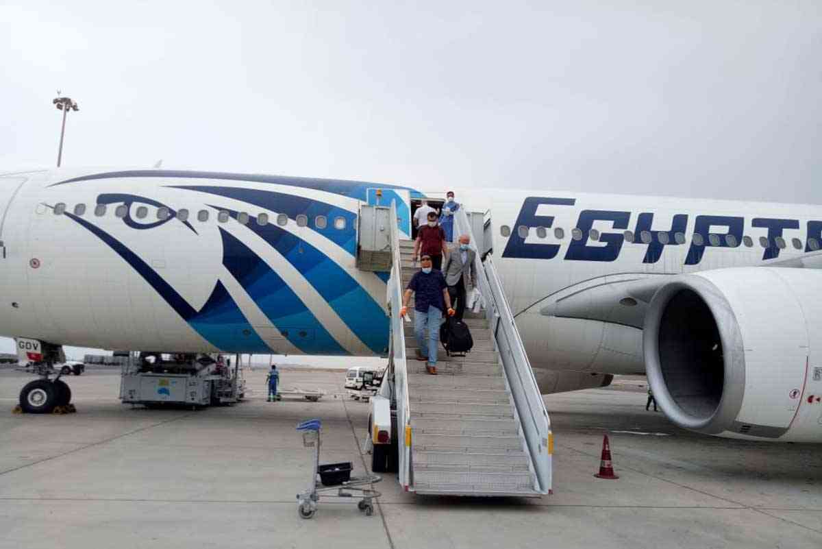 مصر للطيران عودة حركة الطيران بين مصر والسعودية