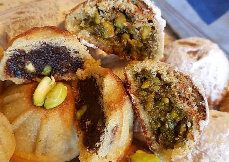 مكونات عمل المعمول السعودي بالقرفة