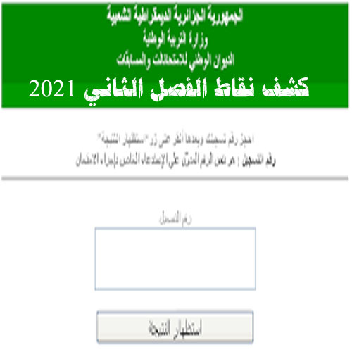 كشف نقاط الفصل الثاني 2021