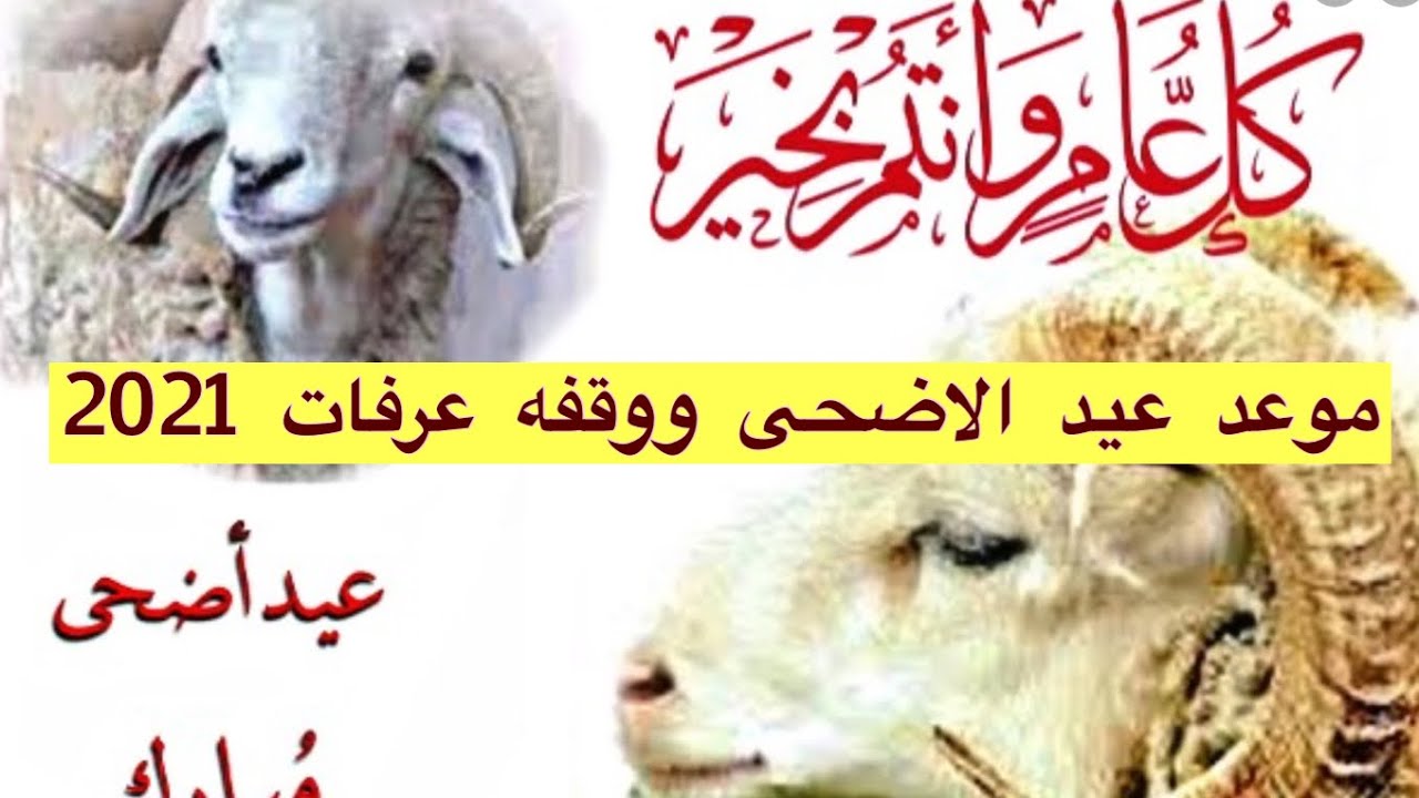 أعرف متي موعد عيد الاضحي المبارك ووقفه عرفات