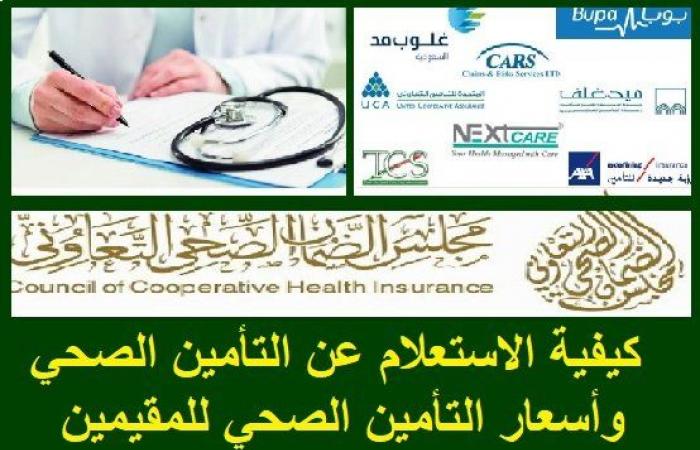 الاستعلام عن التامين الصحي للمقيمين