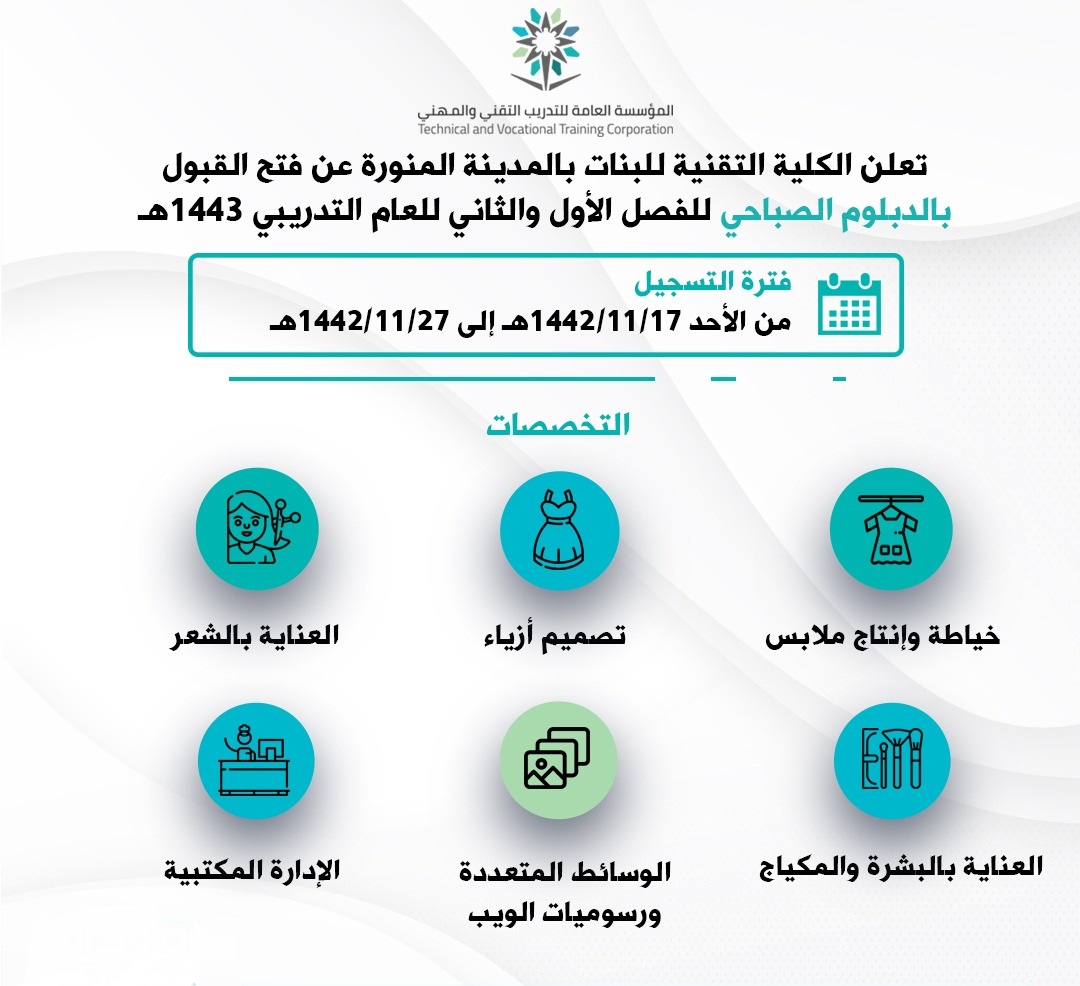 الكلية التقنية بالمدينة المنورة للبنات