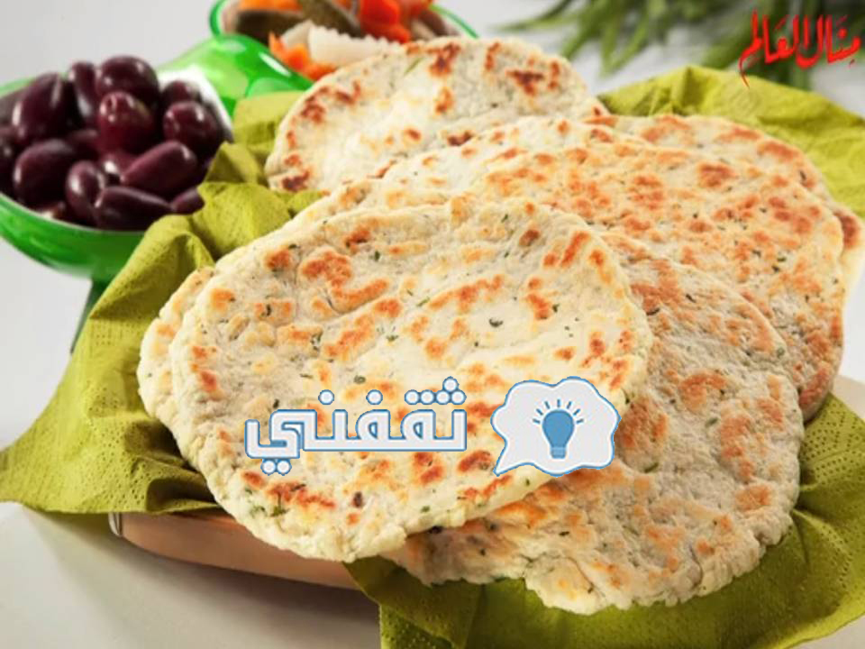 خبز بالثوم منال العالم