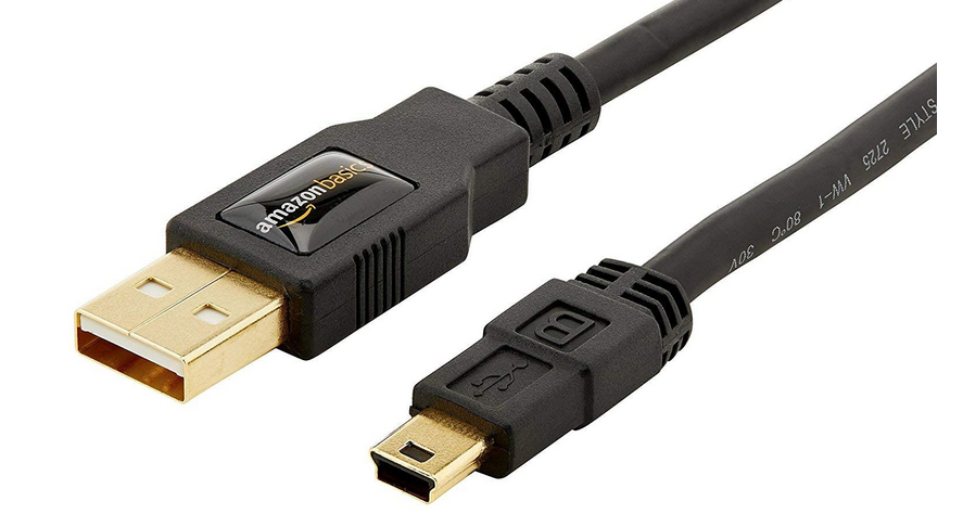كابل USB-A 2.0 إلى ميني B من أمازون