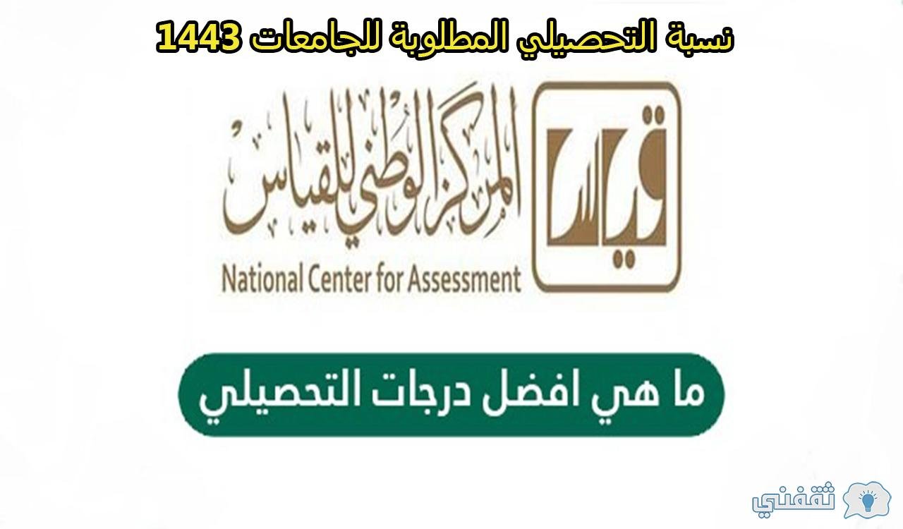 ما هي أفضل درجات التحصيلي ؟ | النسبة المطلوبة في الجامعات السعودية