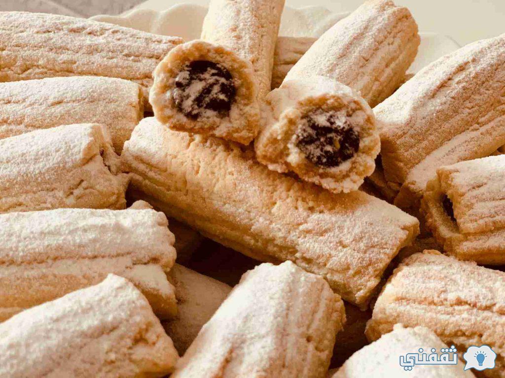 طريقة عمل أصابع بسكوت التمر بالمكسرات بطريقة سهلة وبسيطة للجميع