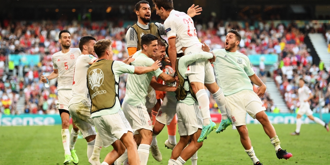 إسبانيا تتأهل لربع النهائي يورو 2020
