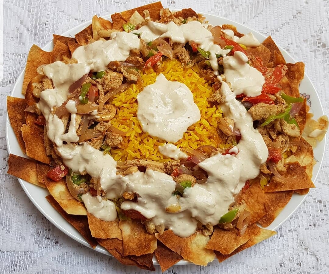 طريقة فتة الشاورما