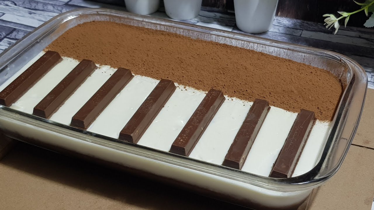 طريقة عمل كيكه البيانو التركية بالشوكولاته