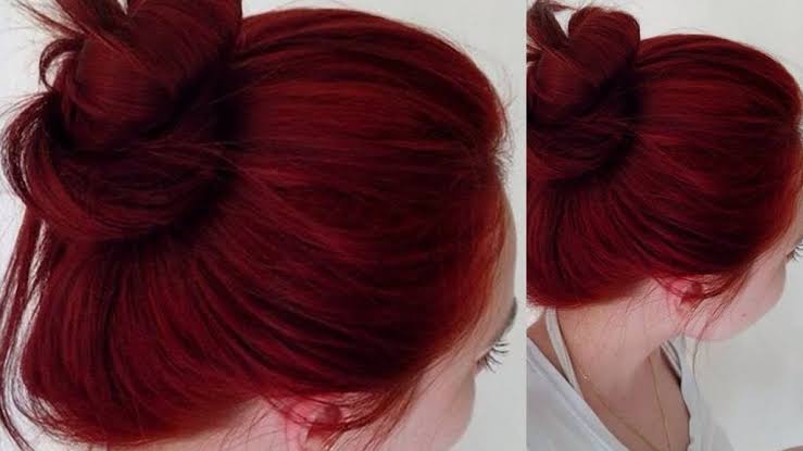 طريقة عمل حنة الشعر الحمراء