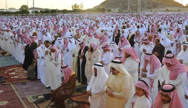 مواقيت صلاة عيد الأضحى في الرياض